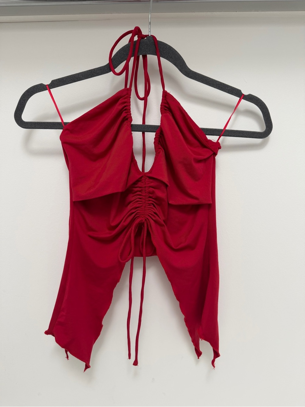 Revolve’s More To Come Red Halter Top